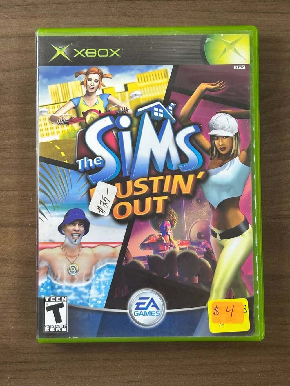 The Sims Bustin’ Out Microsoft Xbox 2003 NTSC EA Games Disc & Case No Manual